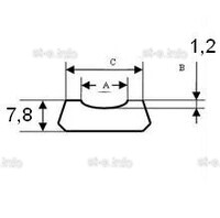 Плоские керамические подкладки С-30mm - st-e.info - Нефтеюганск