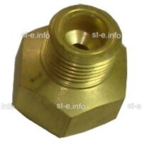 Переходник G3/4-Сп21,8 (для импортного редуктора)  - st-e.info - Нефтеюганск