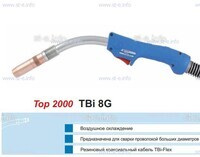 Горелка для полуавтоматической сварки TBI 8G-blue-RGZ, длина 3 метра - st-e.info - Нефтеюганск