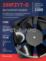 Вентилятор  200FZY7-D  - st-e.info - Нефтеюганск