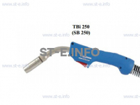 Горелка для полуавтоматической сварки TBi 250-blue-ESG, длина 4 метра - st-e.info - Нефтеюганск