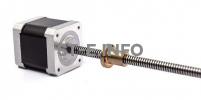 Шаговый двигатель 42HSL48-1204JA08-E146 (Tr8*4) - st-e.info - Нефтеюганск