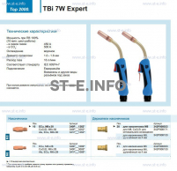 Горелка для полуавтоматической сварки TBi  7W Expert, длина 3 m. - st-e.info - Нефтеюганск