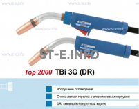 Горелка для полуавтоматической сварки TBi 3G-blue-ESG, с поворотным корпусом, длина 3 метра - st-e.info - Нефтеюганск