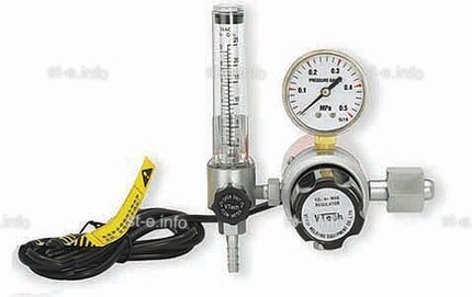 Редуктор углекислотный  с подогревателем и расходомером W198C. - st-e.info - Нефтеюганск