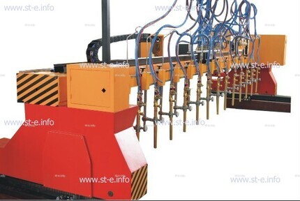 Портальная машина термической резки с много-головочным режимом реза. ST-MH6020 - st-e.info - Нефтеюганск