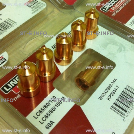 Сопло контактное для плазмотрона LC65/80/100 50A арт. W03X0893-33A - st-e.info - Нефтеюганск