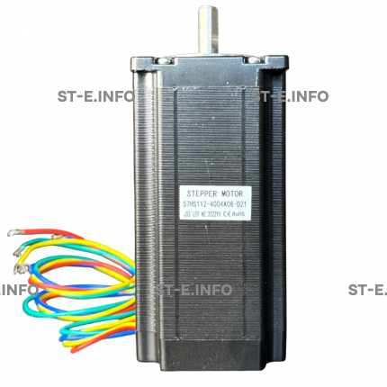 Двухфазный шаговый двигатель 57HS112-4004А08-D21 вал 8,0 мм - st-e.info - Нефтеюганск