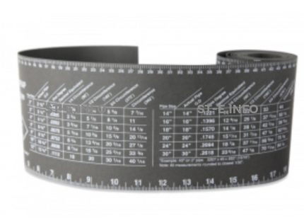 Лента для разметки труб 128mm*2130mm - st-e.info - Нефтеюганск