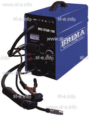 Сварочный полуавтомат инверторный одноблочный Brima MIGSTAR-190 - st-e.info - Нефтеюганск