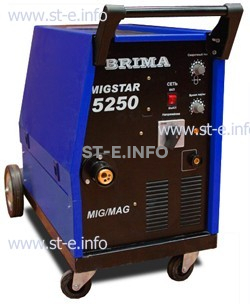 Сварочный профессиональный полуавтомат BRIMA MIGSTAR-5250 - st-e.info - Нефтеюганск