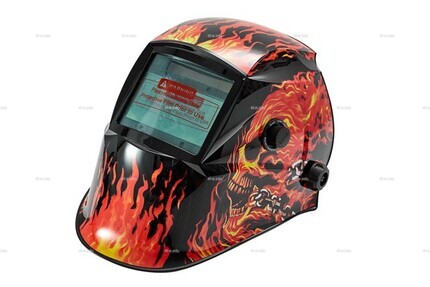 Маска сварщика хамелеон «Огненный череп» (YXE-718G PRO) - st-e.info - Нефтеюганск